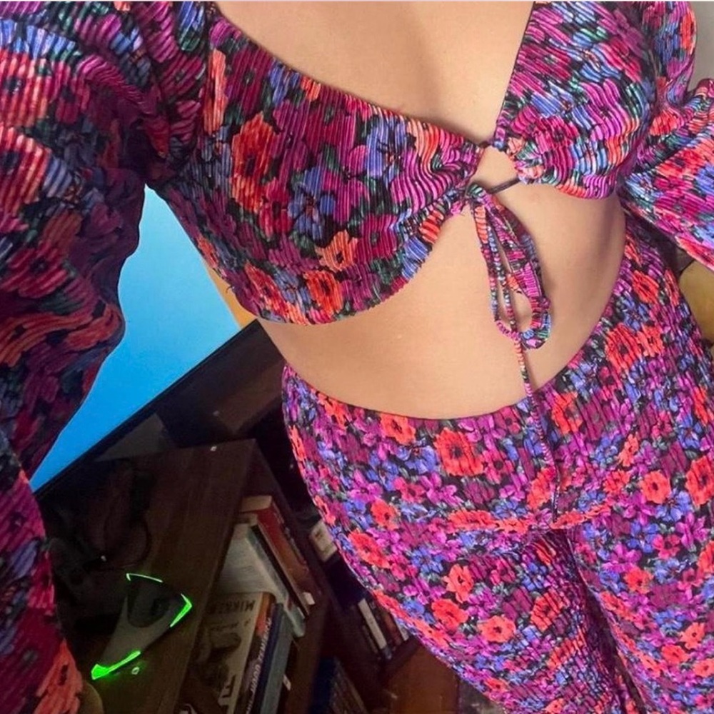Wild Fable Multicolor Floral Jumpsuit - Picture 4 of 4